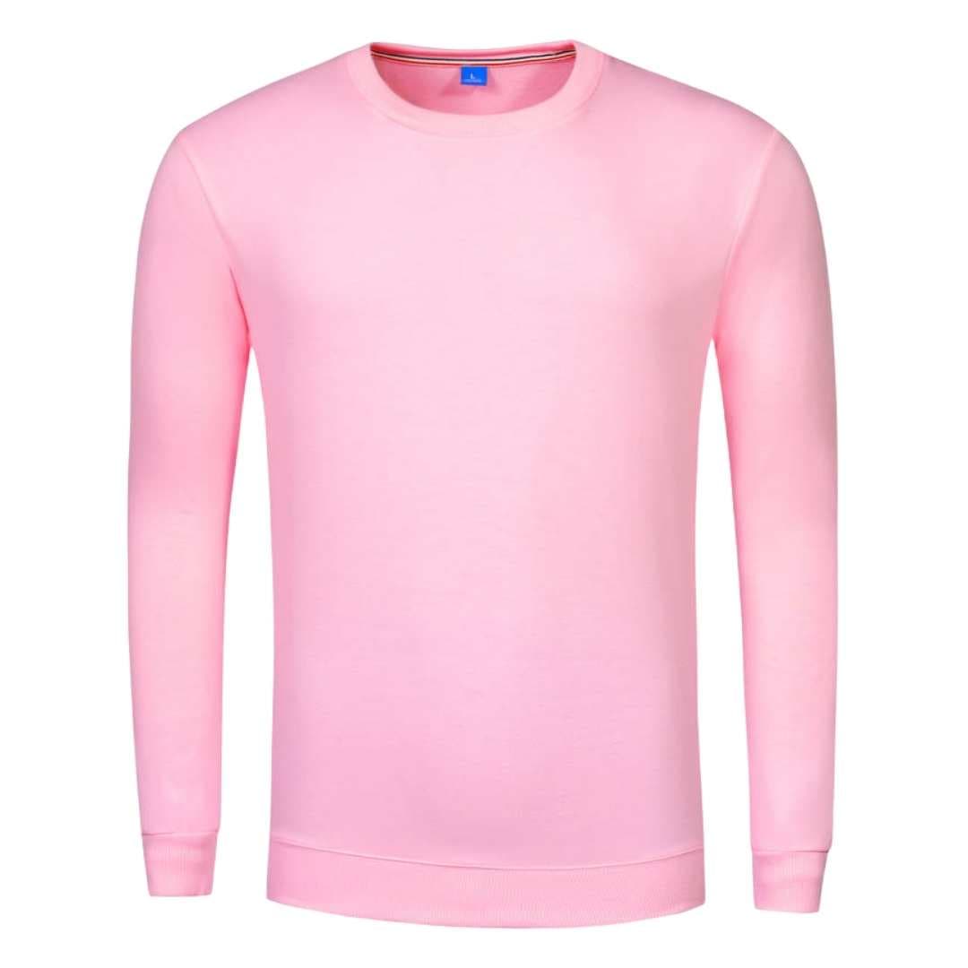 YG8066 Cotton Fleece Sweatshirt - light pink