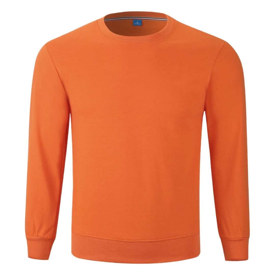 YG8066 Cotton Fleece Sweatshirt - orange