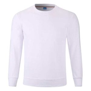 YG8066 Cotton Fleece Sweatshirt white