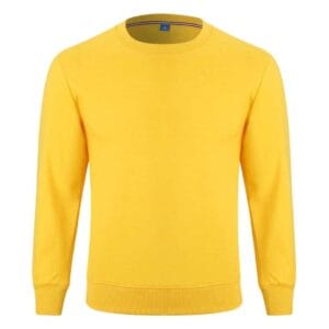 YG8066 Cotton Fleece Sweatshirt yellow