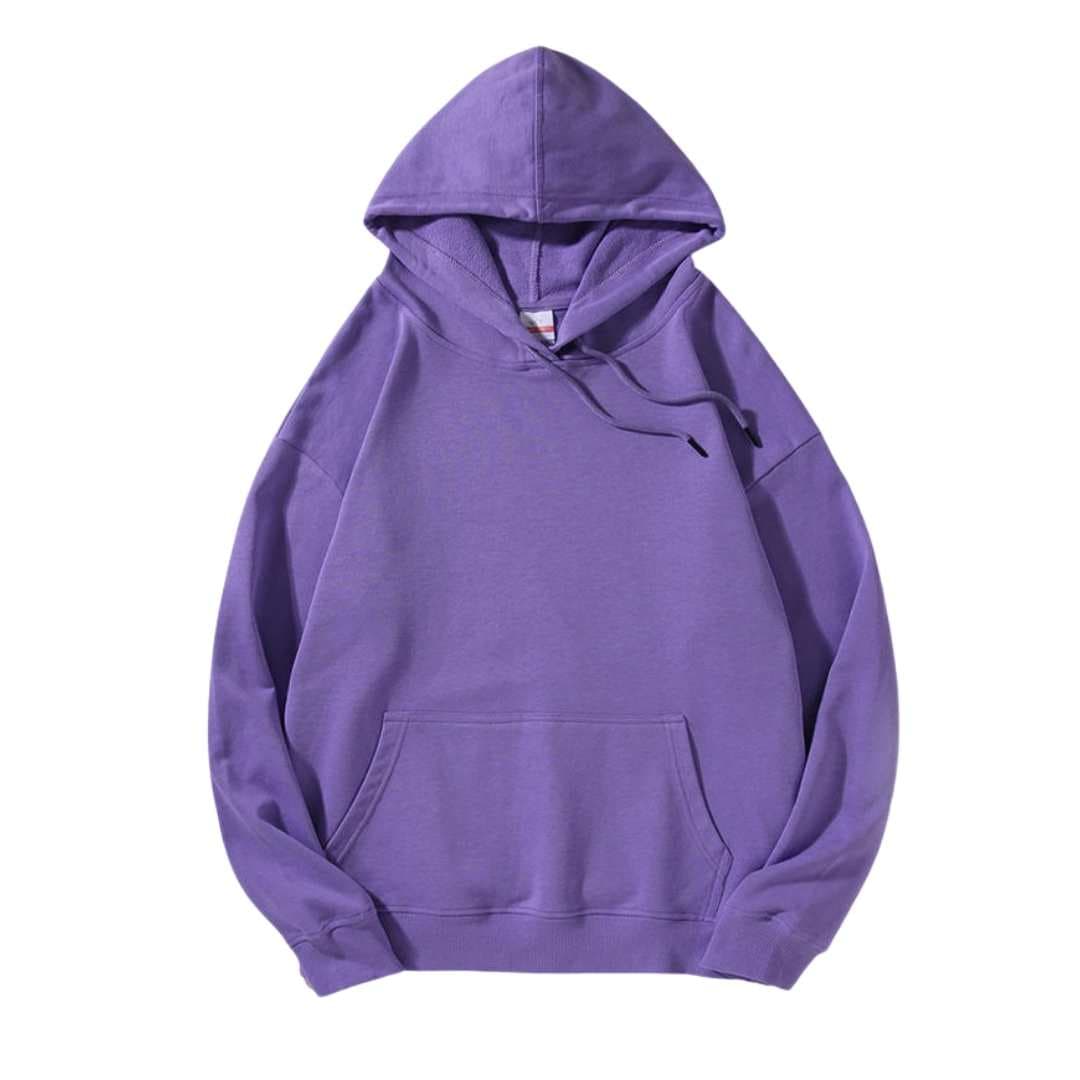 (YG)F-026 Cotton Hoodie - purple