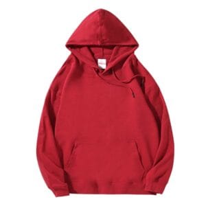 YGF 026 Cotton Hoodie red