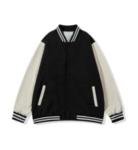 baseball windbreaker PGY D807 black front