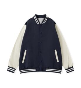 baseball windbreaker PGY D807 navy front