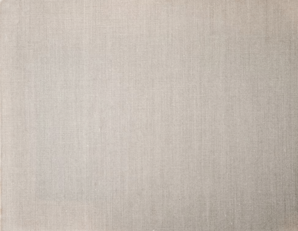Thick white canvas fabric is one of the warmest fabrics for winter.