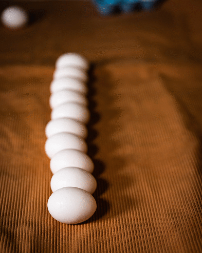 Corduroy fabric with white buttons, made to be one of the warmest fabrics for winter.