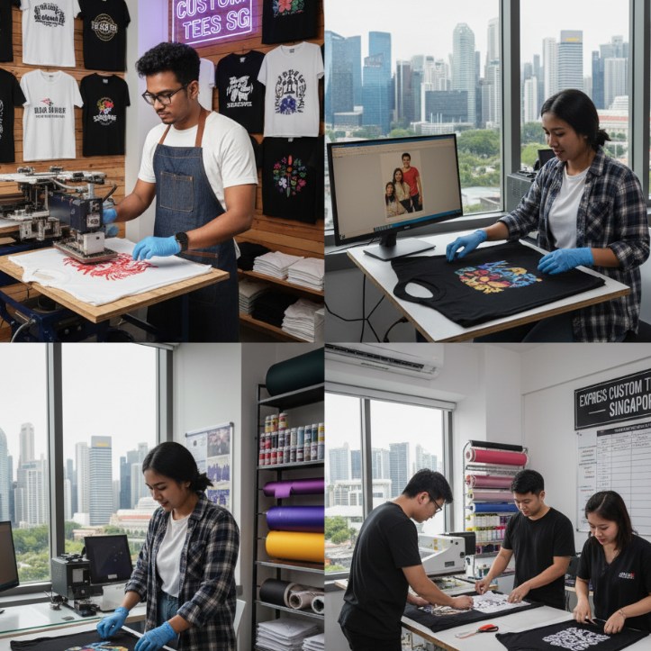 Custom T-Shirts in Singapore: Design Your Own Style